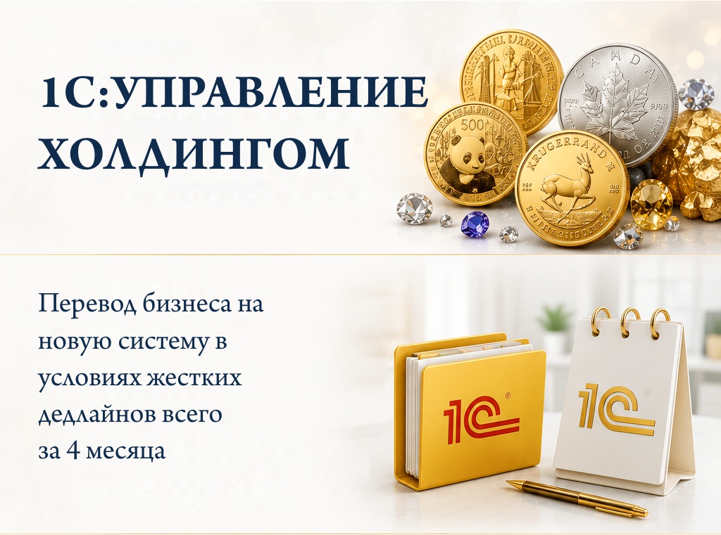 Переход на 1С:Управление холдингом за рекордно короткий срок