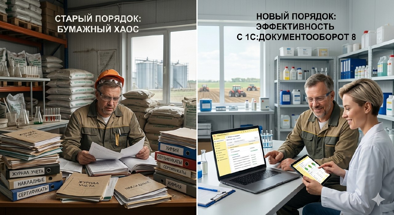 Проблемы документооборота в агрохимическом секторе